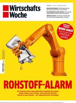 Wirtschaftswoche – 01 April 2022