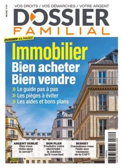 Dossier Familial – Mai 2022