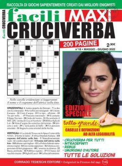 Facili Cruciverba – giugno 2022