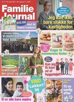 Familie Journal – 25 april 2022