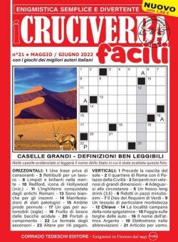 I Cruciverba Facili – giugno 2022