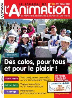 Le Journal de l’Animation – Juin-Juillet 2022