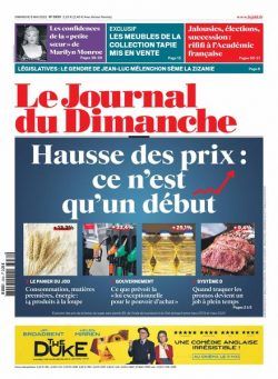 Le Journal du Dimanche – 08 mai 2022