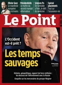 Le Point – 24 Fevrier 2022
