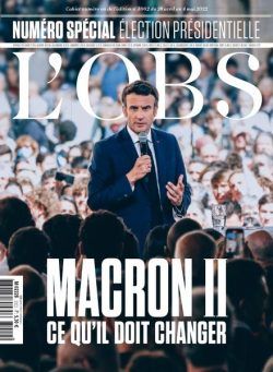 L’Obs – 28 Avril 2022