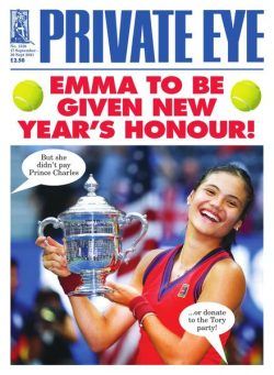 Private Eye Magazine – Issue 1556 – 17 September 2021