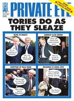 Private Eye Magazine – Issue 1560 – 12 November 2021