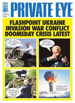 Private Eye Magazine – Issue 1567 – 18 February 2022