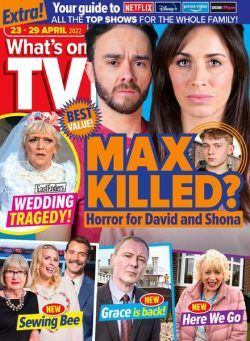 What’s on TV – 23 April 2022