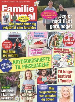 Familie Journal – 04 juni 2022
