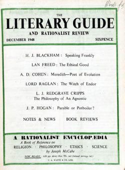 New Humanist – The Literary Guide December 1948