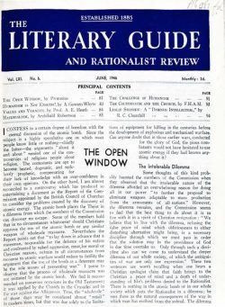 New Humanist – The Literary Guide June 1946