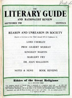 New Humanist – The Literary Guide September 1948