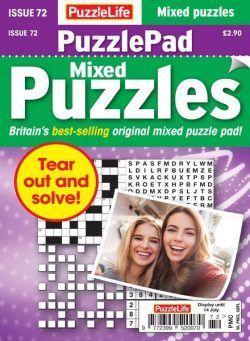 PuzzleLife PuzzlePad Puzzles – 16 June 2022