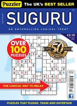 Puzzler Suguru – May 2022