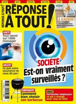 Reponse a tout ! – Juin 2022