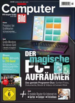 COMPUTER BILD mit DVD – 15 Juli 2022