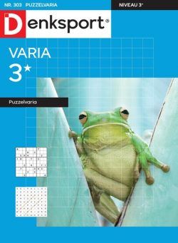 Denksport Varia 3 Puzzelvaria – 07 juli 2022