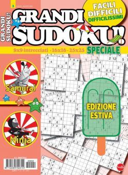 Grandi Sudoku – agosto 2022