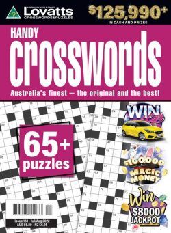 Lovatts Handy Crosswords – 26 June 2022