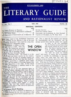 New Humanist – The Literary Guide May 1944