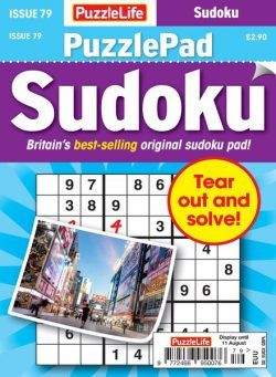 PuzzleLife PuzzlePad Sudoku – 14 July 2022