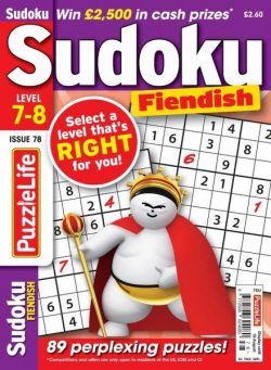 PuzzleLife Sudoku Fiendish – 01 July 2022