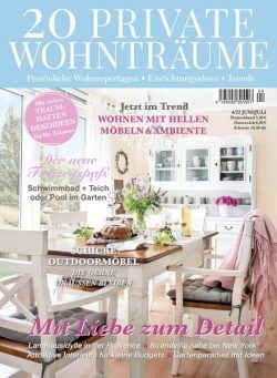 20 Private Wohntraume – Juni-Juli 2022