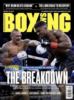 Boxing News – August 25 2022