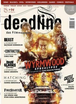 Deadline – Juli-August 2022