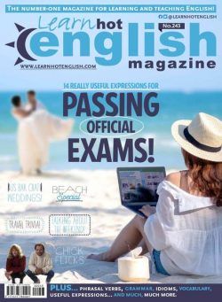 Learn Hot English – Issue 243 – August 2022