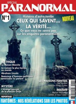 Special Paranormal – Aout-Septembre 2022