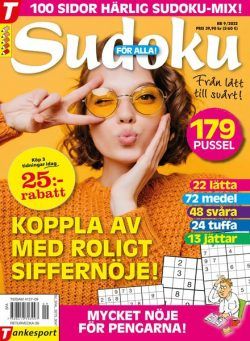 Sudoku for alla – 11 augusti 2022