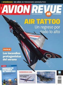 Avion Revue Internacional – agosto 2022