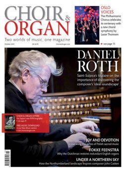 Choir & Organ – October 2022