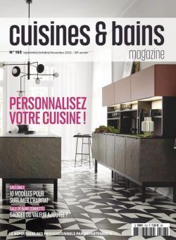 Cuisines & Bains Magazine – septembre 2022