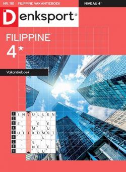 Denksport Filippine 4 Vakantieboek – september 2022