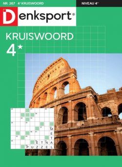 Denksport Kruiswoord 4 – september 2022