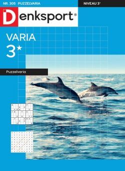 Denksport Varia 3 Puzzelvaria – 01 september 2022