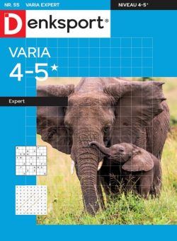 Denksport Varia expert 4-5 – 18 augustus 2022
