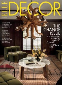 Elle Decor USA – October 2022