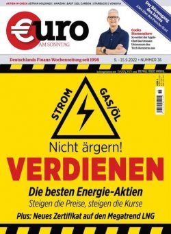 Euro am Sonntag – 09 September 2022