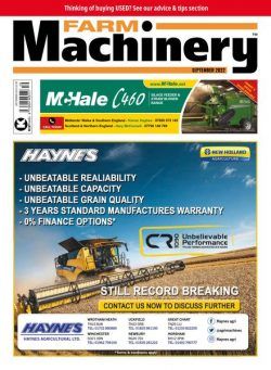 Farm Machinery – September 2022
