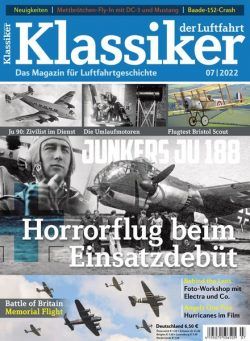 Klassiker der Luftfahrt – 21 August 2022