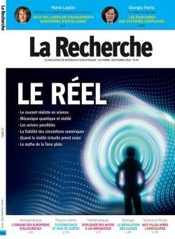 La Recherche – Octobre-Decembre 2022
