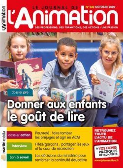 Le Journal de l’Animation – Octobre 2022