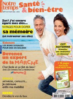 Notre Temps Sante & Bien-etre – Septembre-Novembre 2022