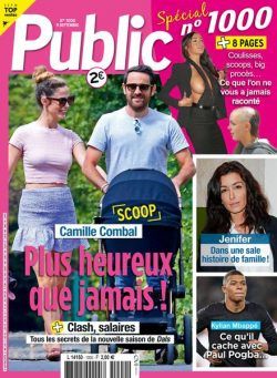 Public – 09 septembre 2022