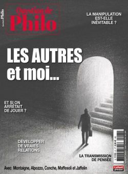 Question de Philo – Septembre-Novembre 2022