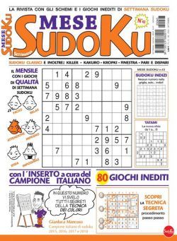 Settimana Sudoku Mese – 15 settembre 2022